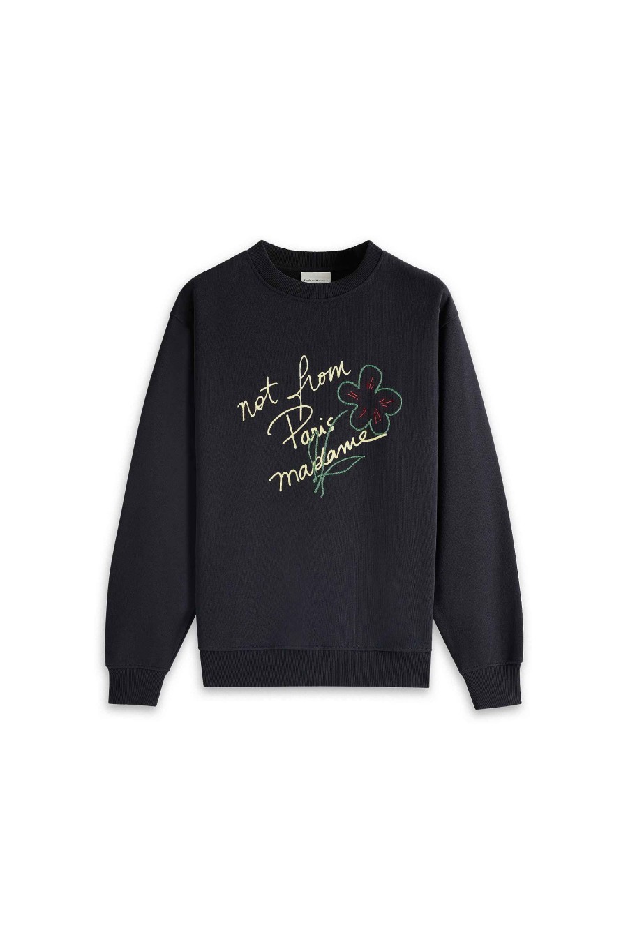 Nécessité Drole De Monsieur | Le Sweatshirt Slogan Esquisse