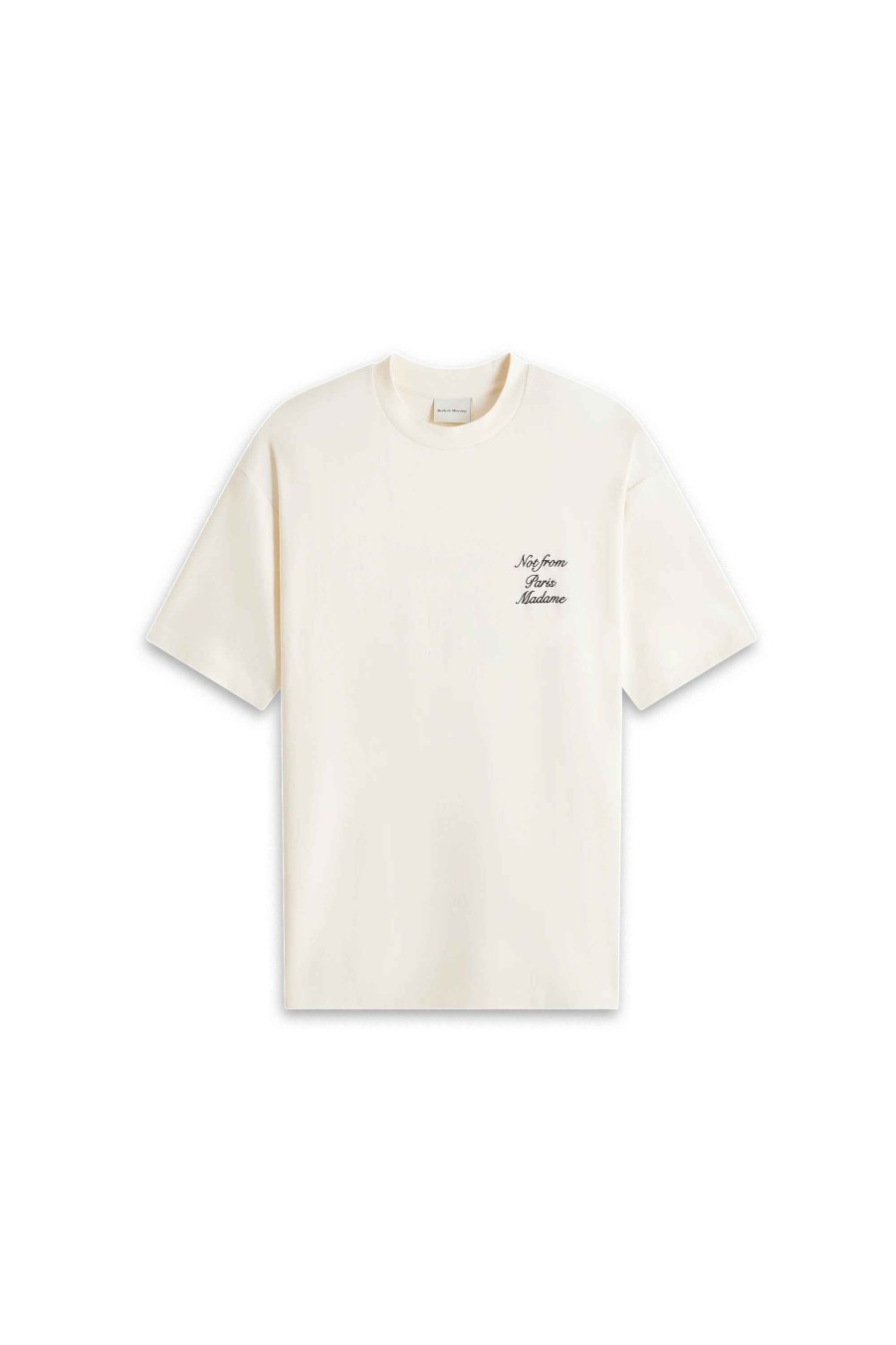 Nécessité Drole De Monsieur | Le T-Shirt Slogan Cursive