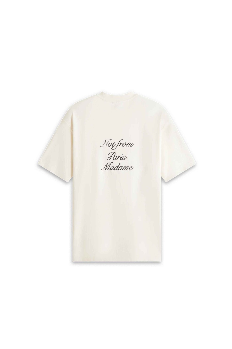 Nécessité Drole De Monsieur | Le T-Shirt Slogan Cursive