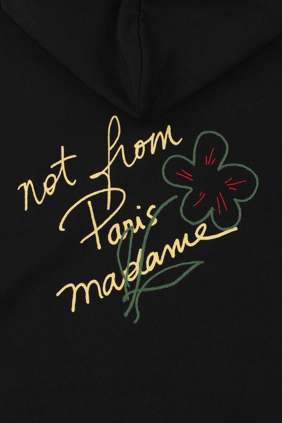 Nécessité Drole De Monsieur | Le Hoodie Slogan Esquisse