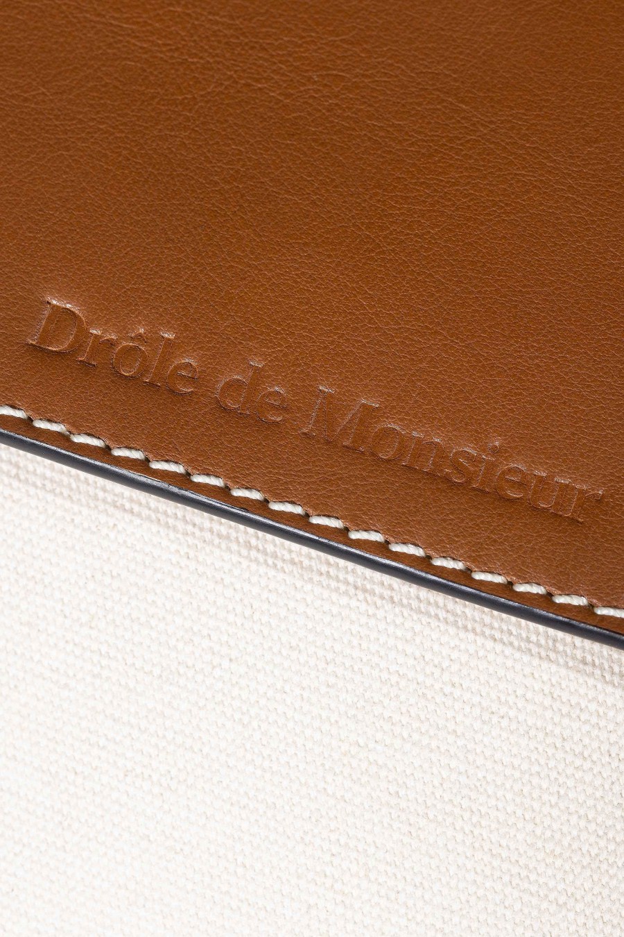 Accessoires Drole De Monsieur | La Sacoche Surpiquee