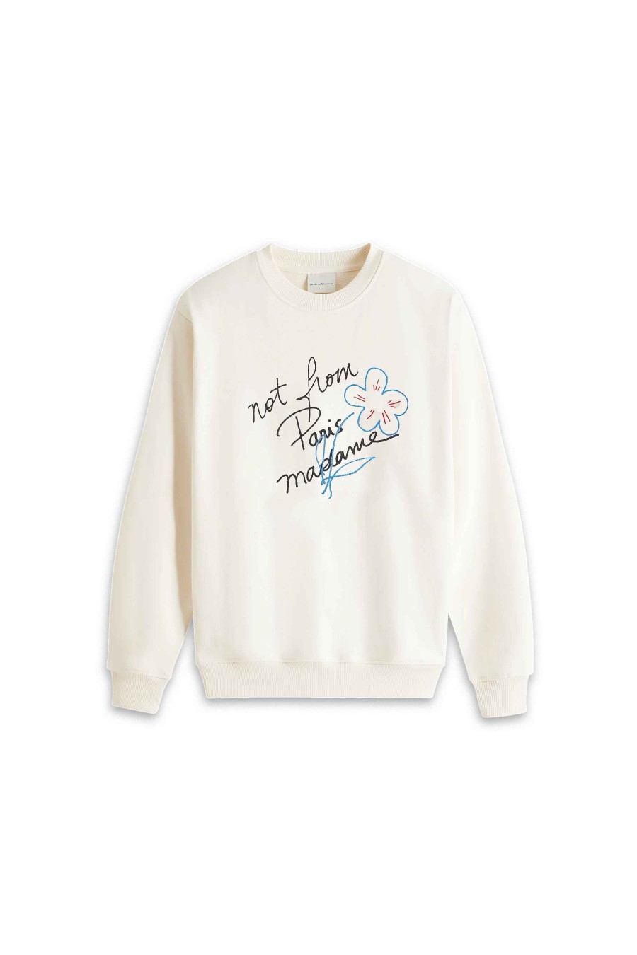 Nécessité Drole De Monsieur | Le Sweatshirt Slogan Esquisse