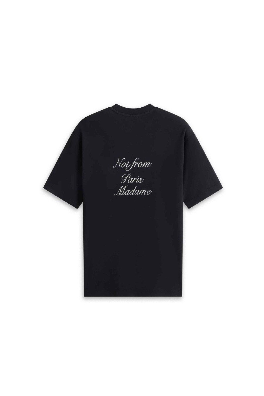 Nécessité Drole De Monsieur | Le T-Shirt Slogan Cursive