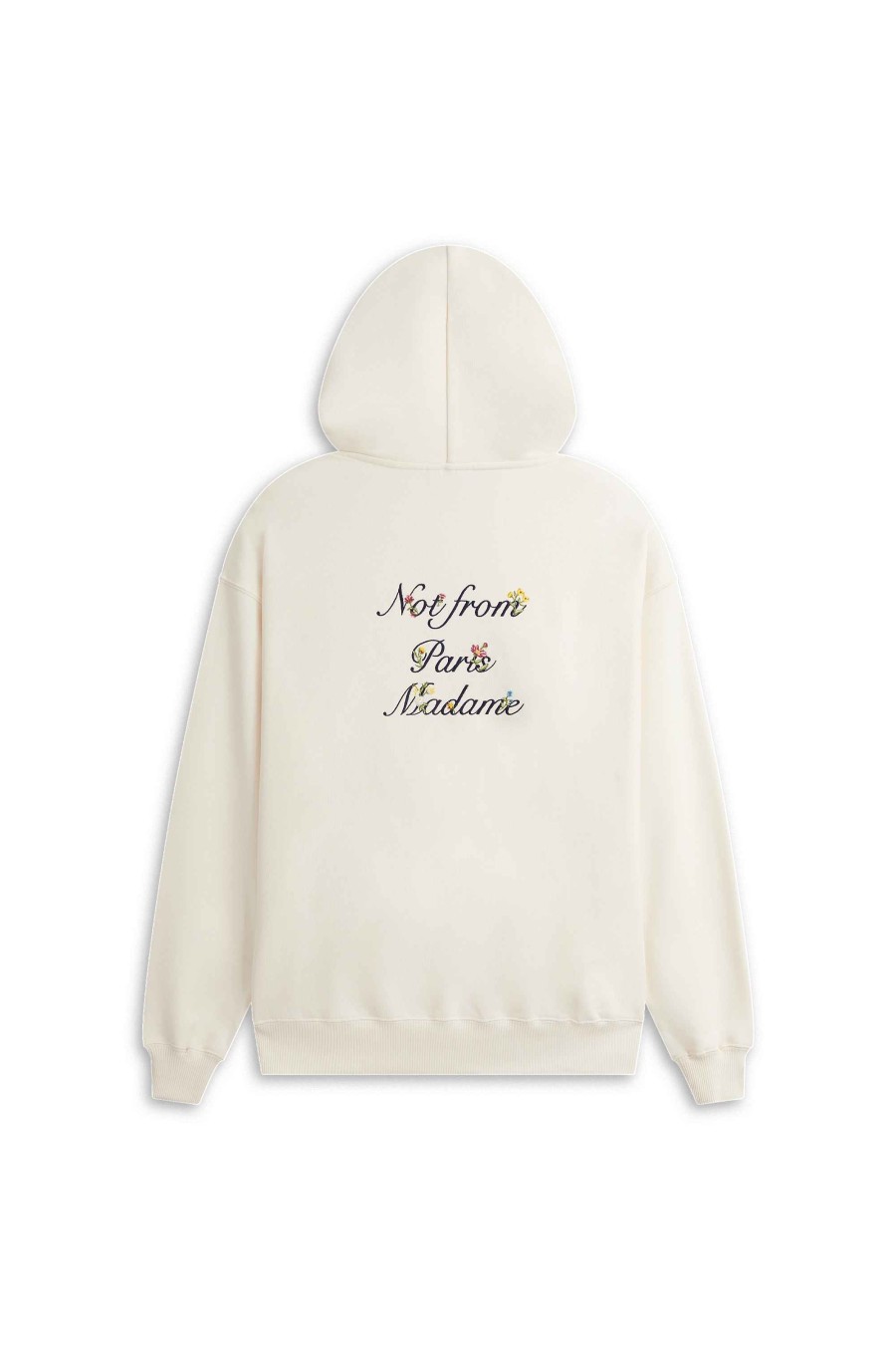 Vêtements Drole De Monsieur | Le Hoodie Slogan A Fleurs